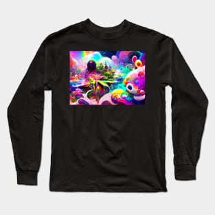 Color Globs | Rainbow Atmosphere Long Sleeve T-Shirt
